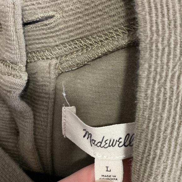 Madewell Green Pullover Size Large - Picture 4 of 7